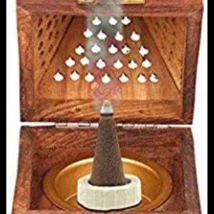 Wooden Dhoop Dani.. Pyramide shape hand crafted