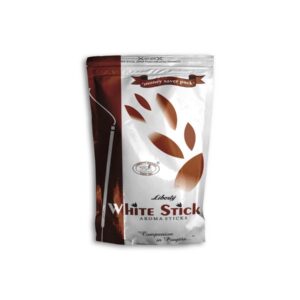 Liberty White Stick Incense Sticks Monthly Pack Zipper