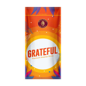 Grateful  Premium Zipper Pouch Agarbatti 120g