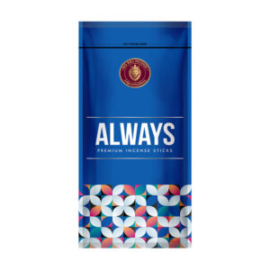 Always Premium Zipper Pouch Agarbatti 120g