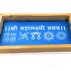 Shri Mahalaxmi Prasanna Rangoli Stencil/Sacha