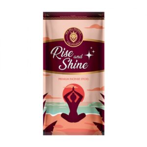 Rise and Shine Premium Zipper Pouch Agarbatti 100g