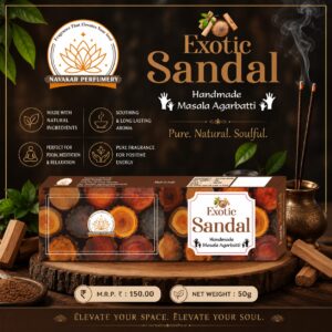 Exotic Sandle Handmade Masala agarbatti (50GM)