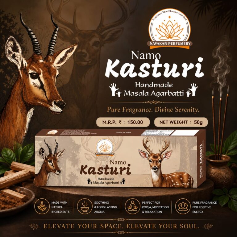 Namo Kasturi Flora Handmade Masala agarbatti (50GM)